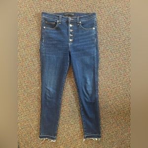 Veronica Beard Dark Blue Skinny Jeans